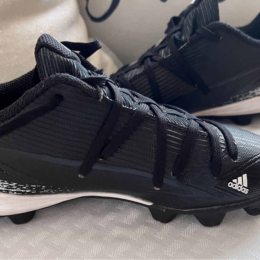 Adidas Afterburner Football / Baseball Cleats size 1 boys black